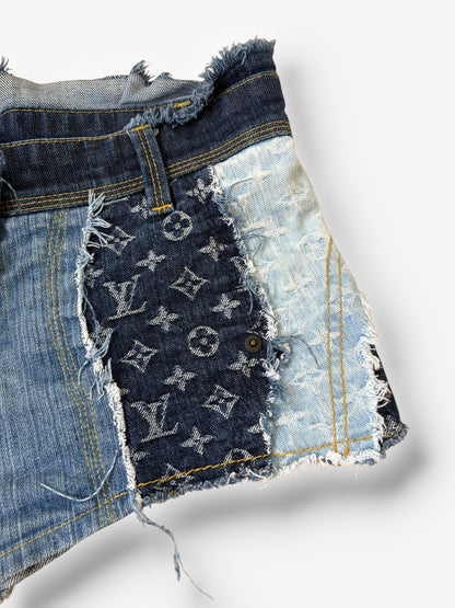 Louis Vuitton Patchwork Denim Shorts, 2007