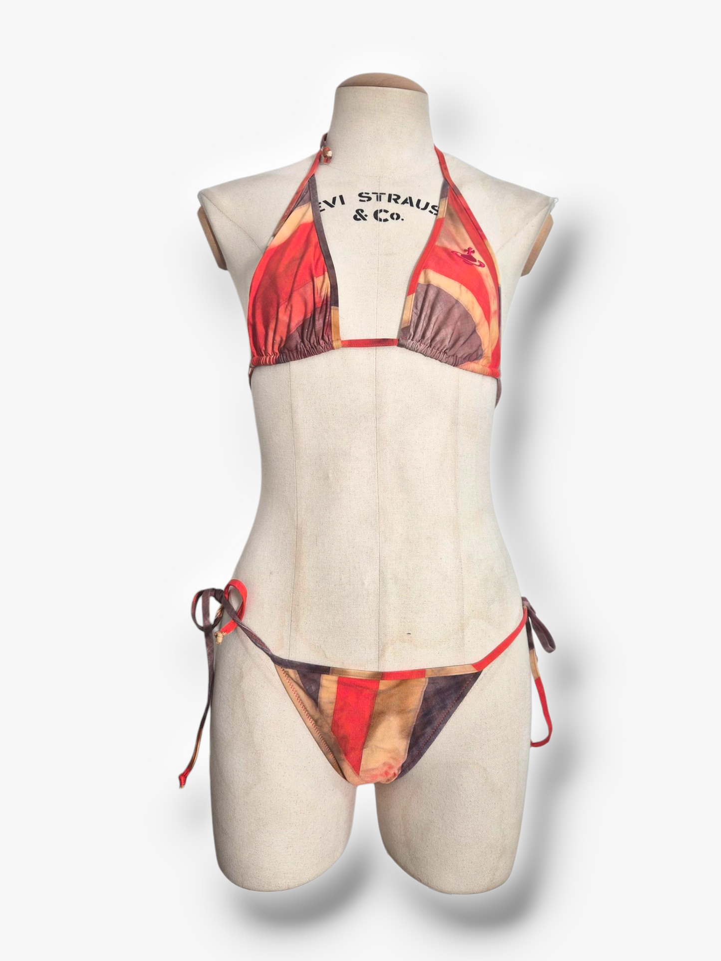 Vivienne Westwood Union Jack Bikini, Deadstock circa 2012