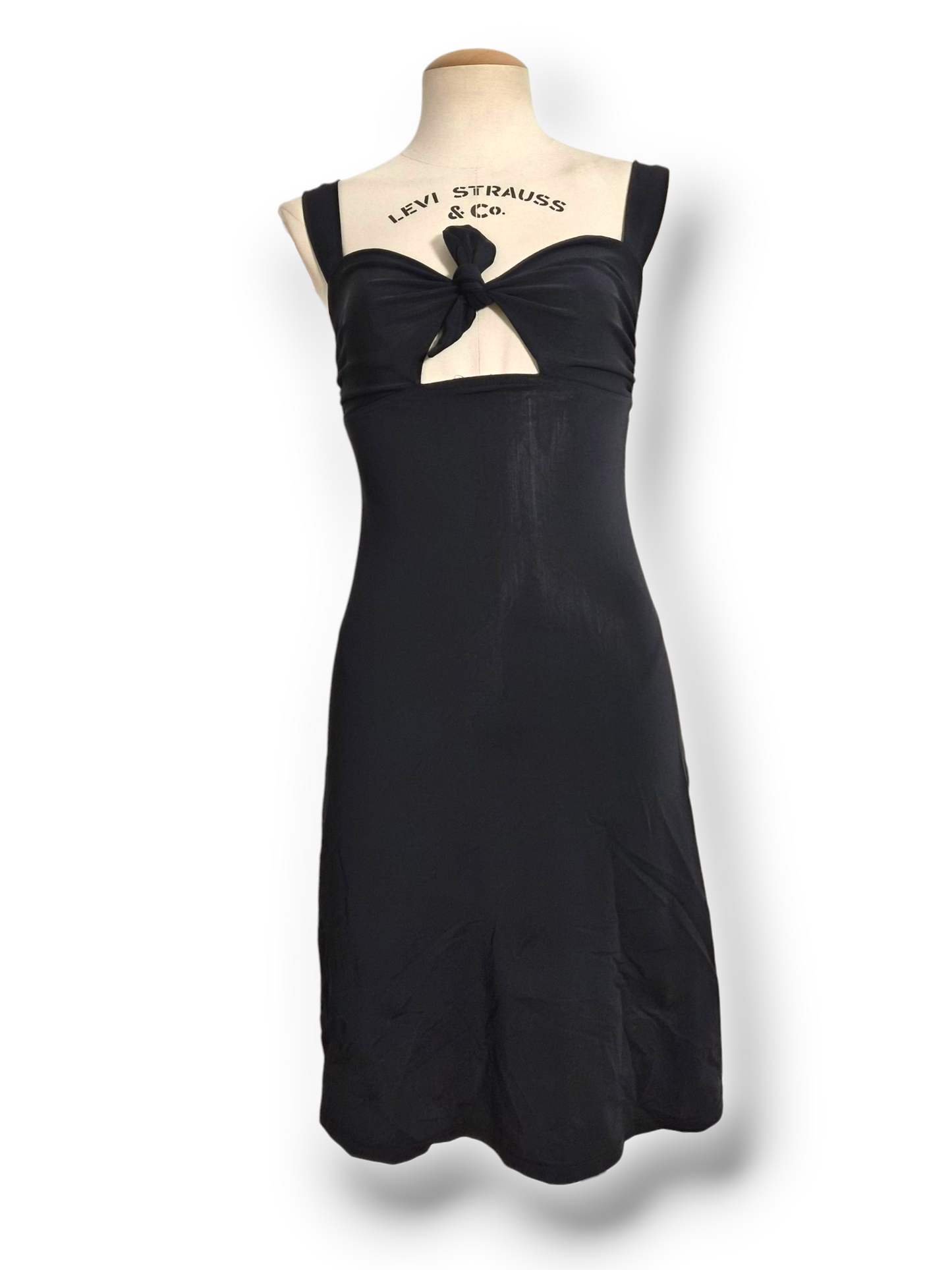 Chanel, front tie midi dress, Cruise 1996