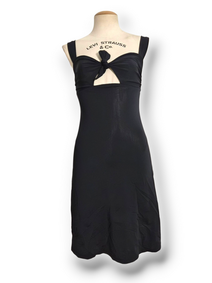 Chanel, front tie midi dress, Cruise 1996