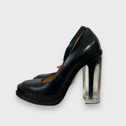 Maison Martin Mariela lucite 2010 hologram heels