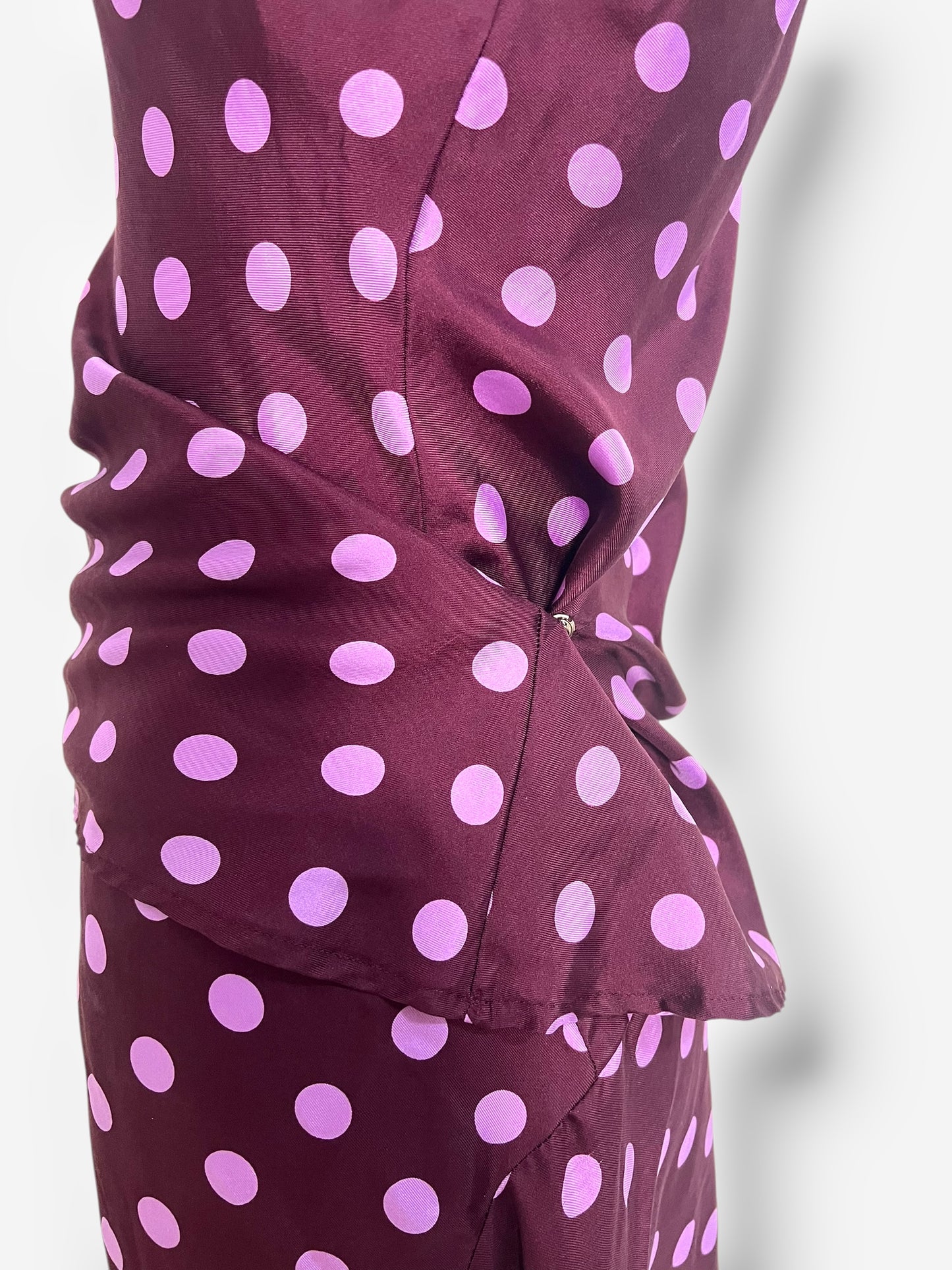 Joseph, 2000s polka dot silk ensemble