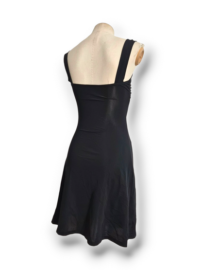 Chanel, front tie midi dress, Cruise 1996