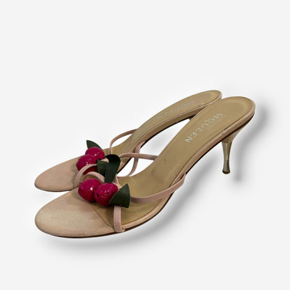 Alexander McQueen, Cherry Embellished Kitten Heels, Spring/Summer 2003