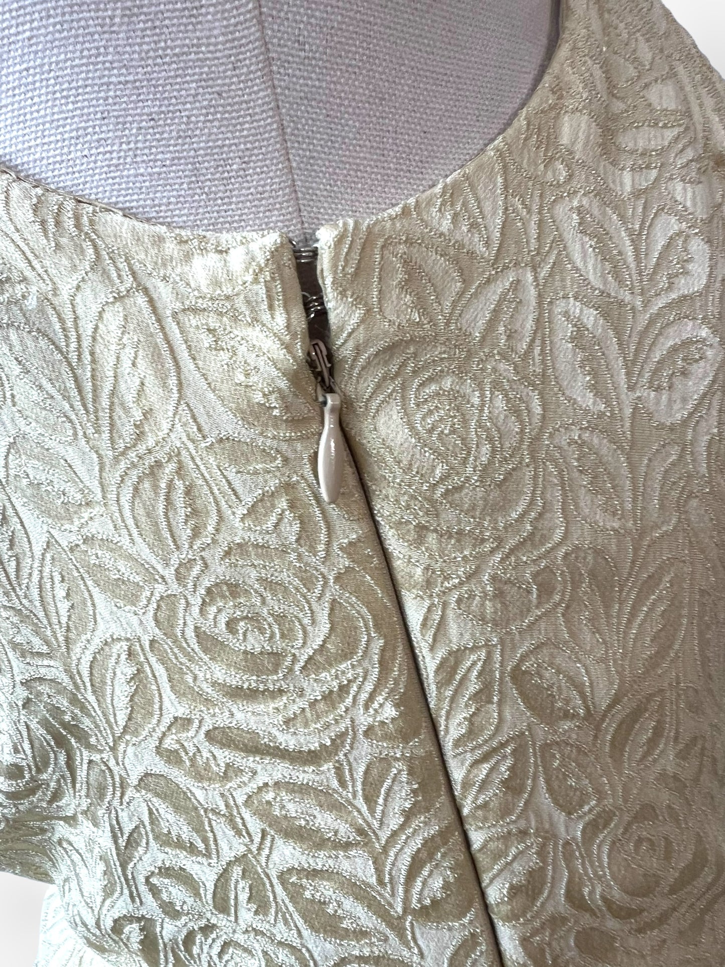 Christian Dior by John Galliano, Autumn/Winter 1998, Silk Brocade Rose Dress