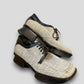 Prada 1999 split sole linnen shoes