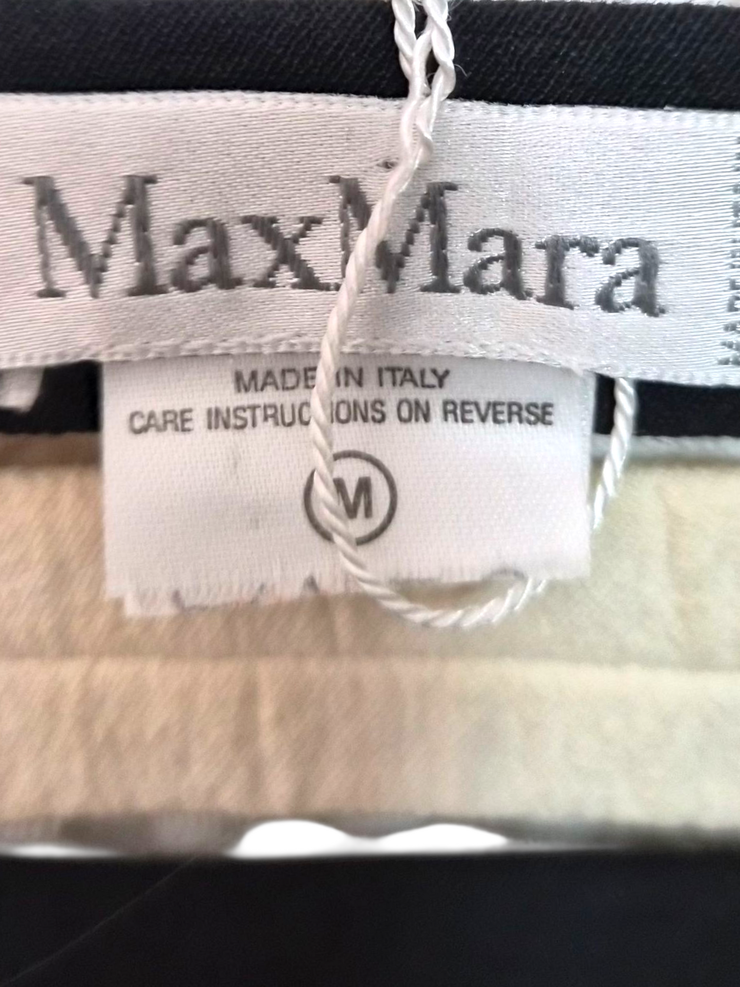 90s Max Mara panelled striped midi dress