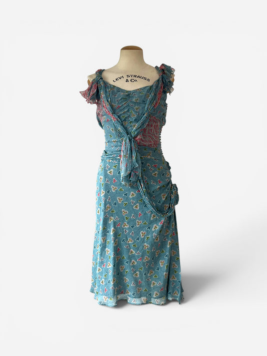 Christian Dior by John Galliano 2003 S/S silk ensemble