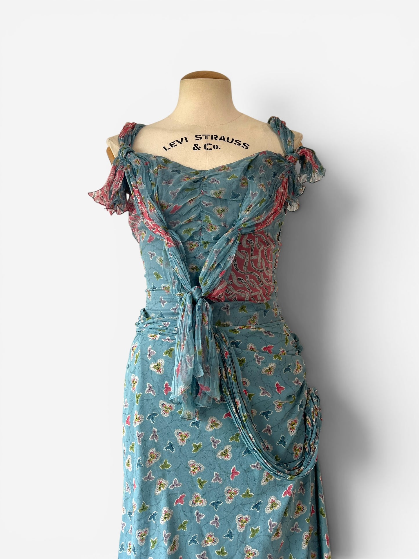 Christian Dior by John Galliano 2003 S/S silk ensemble