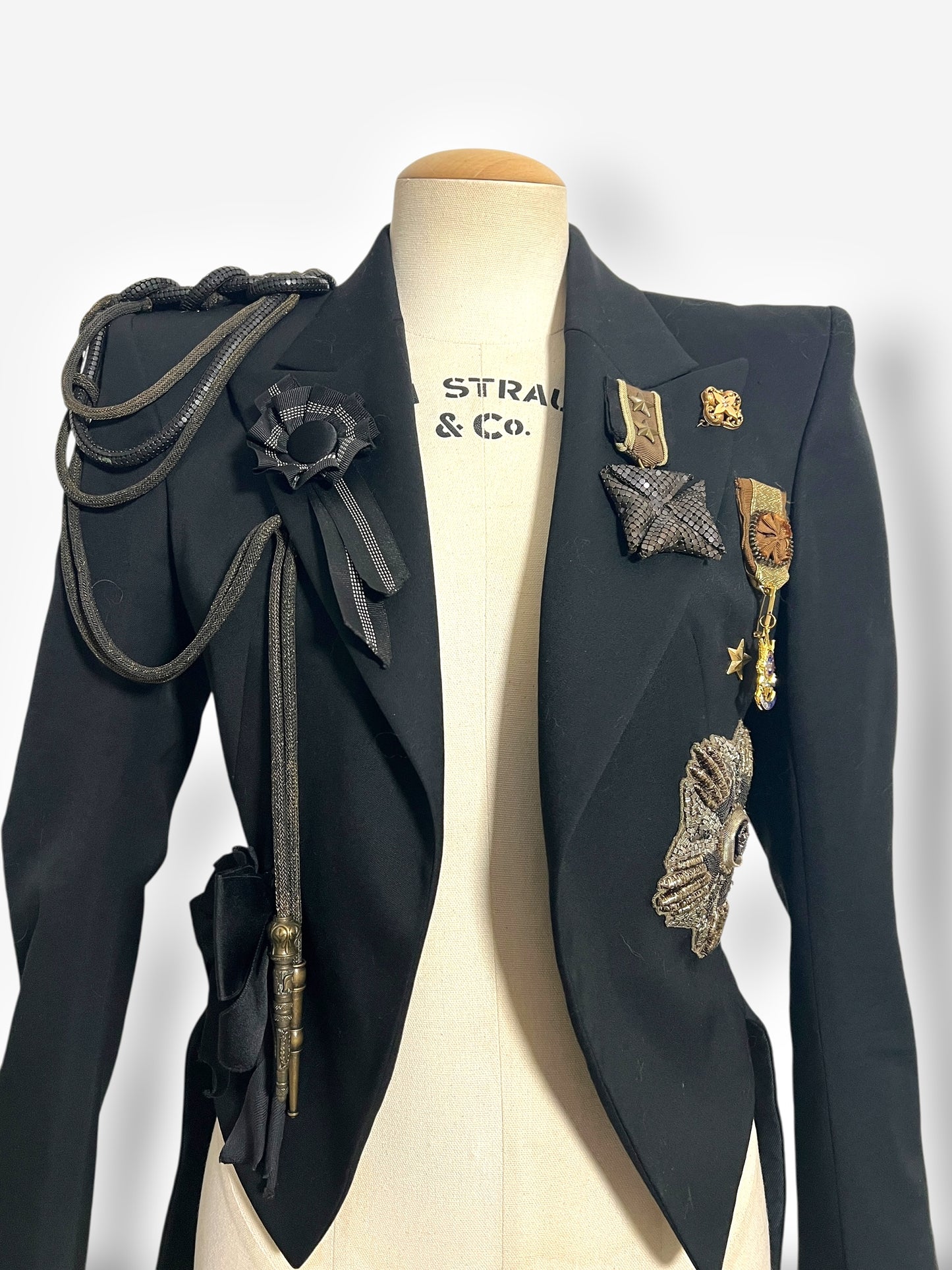 Balmain Embellished Wool Tailcoat by Christophe Decarnin, Spring/Summer 2010
