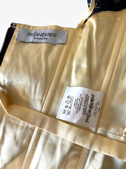 Yves Saint Laurent by Tom ford 2004 halter asian inspired top