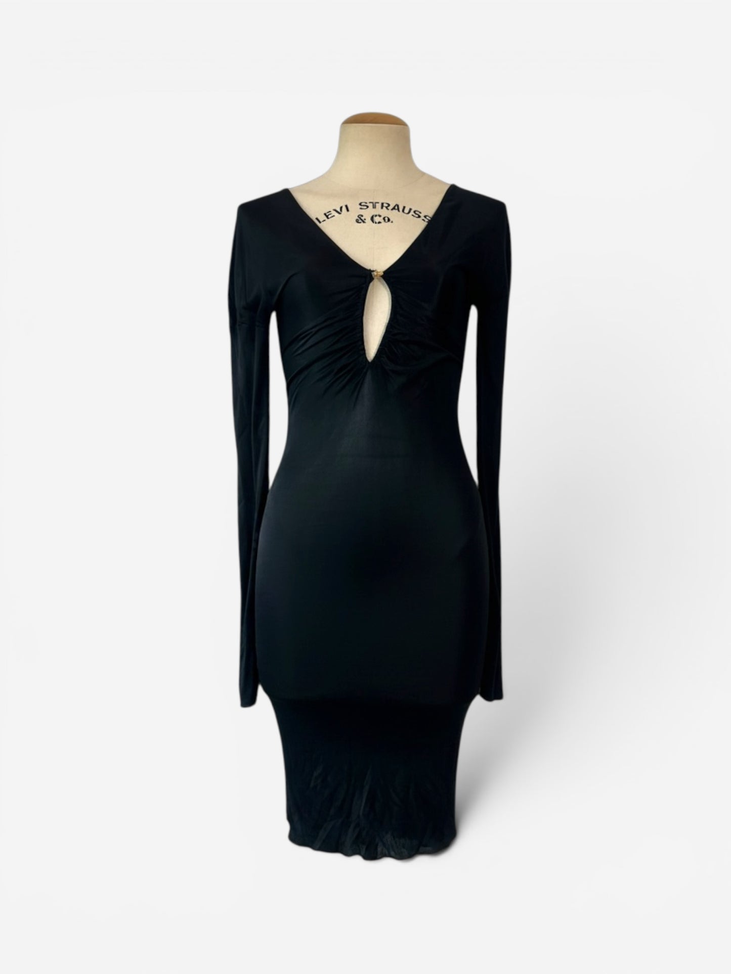 Gucci by Tom Ford F/W 2003 Long Sleeve Bodycon Dress
