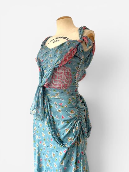 Christian Dior by John Galliano 2003 S/S silk ensemble