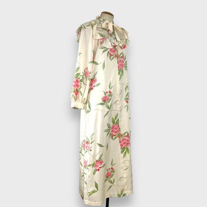 70’s Vintage Christian Dior for Neiman floral night gown