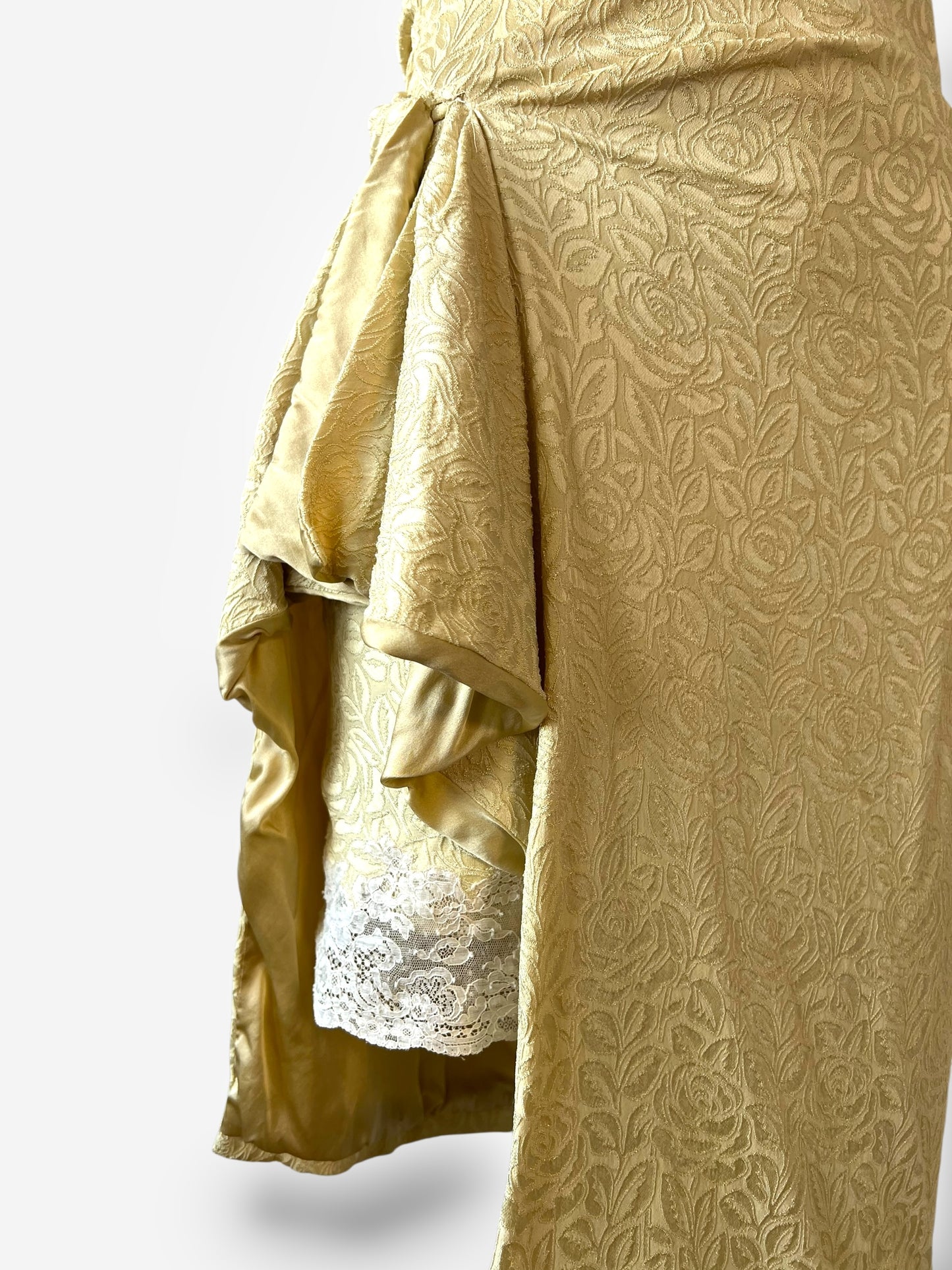 Christian Dior by John Galliano, Autumn/Winter 1998, Silk Brocade Rose Dress