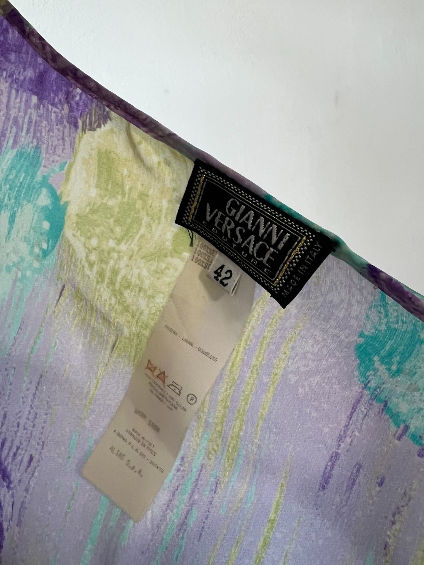 Gianni’s Versace 1996 ss dress silk