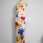 90s Dolce & Gabbana flower corset dress