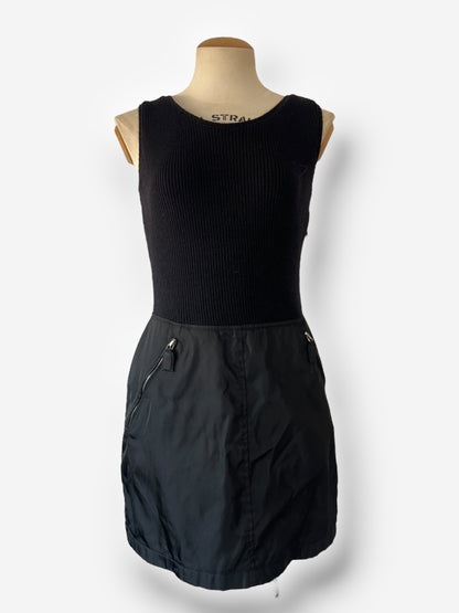 Vintage Prada 1994 Wool & Nylon Runway Dress