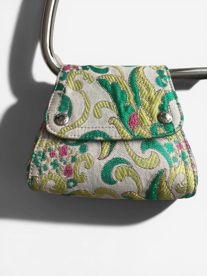 Prada Double Pocket Satin Handle Bag, Spring Summer 2003 Runway