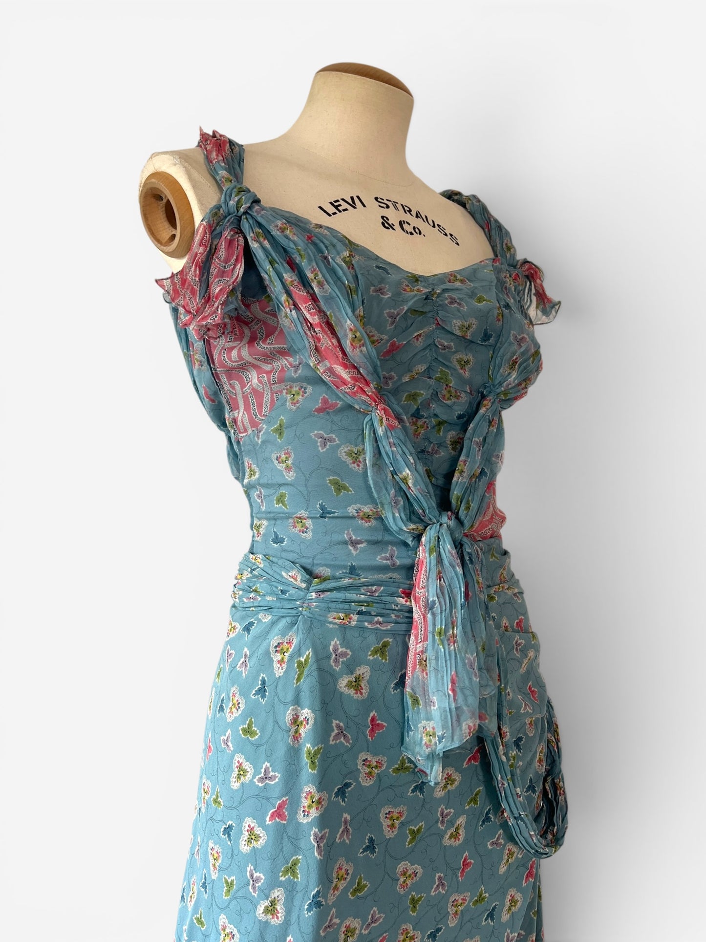 Christian Dior by John Galliano 2003 S/S silk ensemble