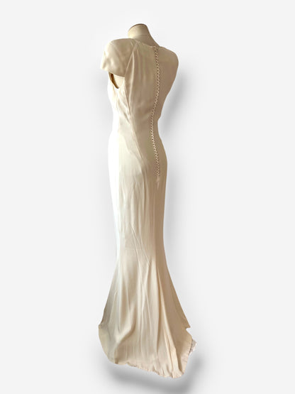 Alexander McQueen 2011 crepe gown, Pippa Middelton’s bridesmaid dress