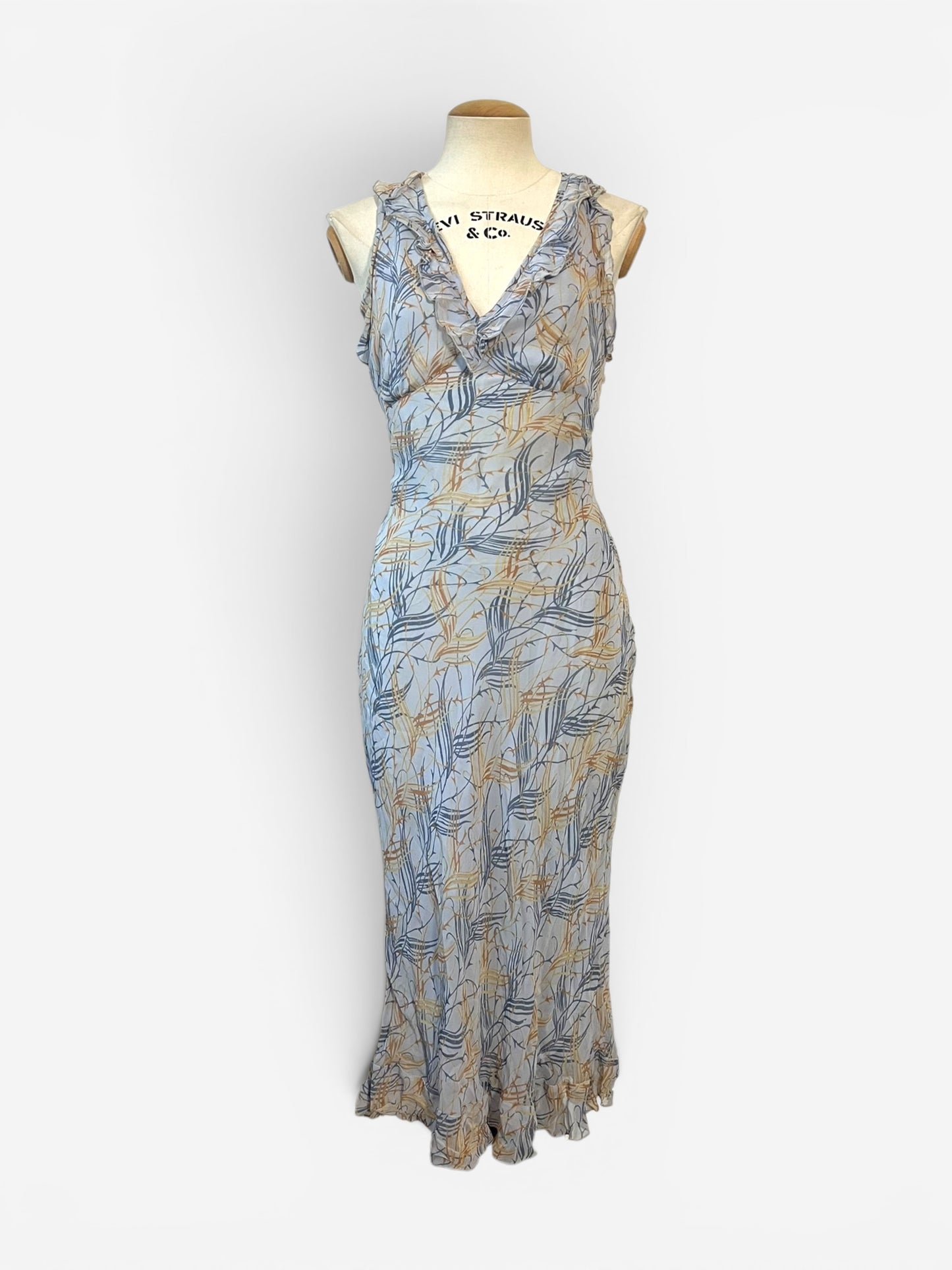 Chloé by Stella McCartney Printed Silk Dress, Spring Summer 1999 runway