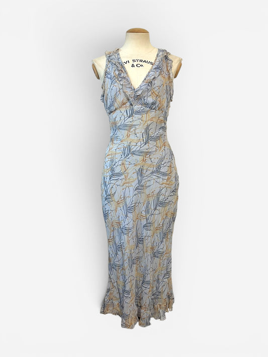 Chloé by Stella McCartney Printed Silk Dress, Spring Summer 1999 runway