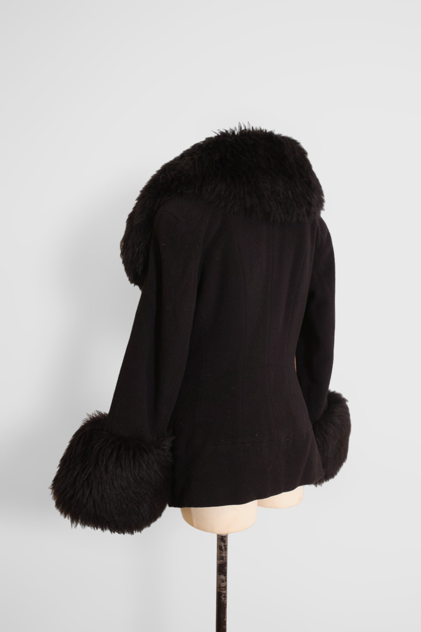 Vintage Vivienne Westwood faux fur coat