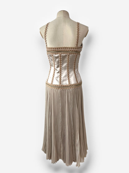 Alexander McQueen Convertible Corset Dress with Padlock Detail – Fall/Winter 2003