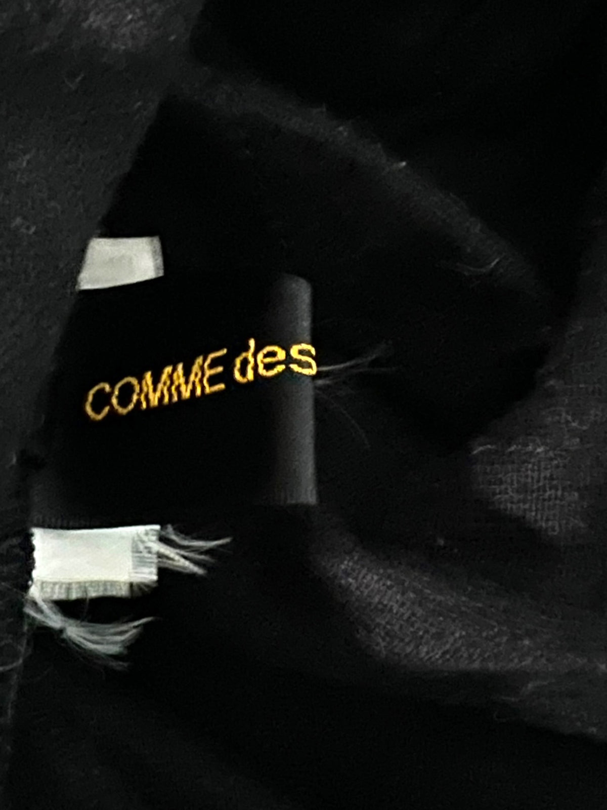 Comme Des Garçons 2003 S/S wool knotted dress