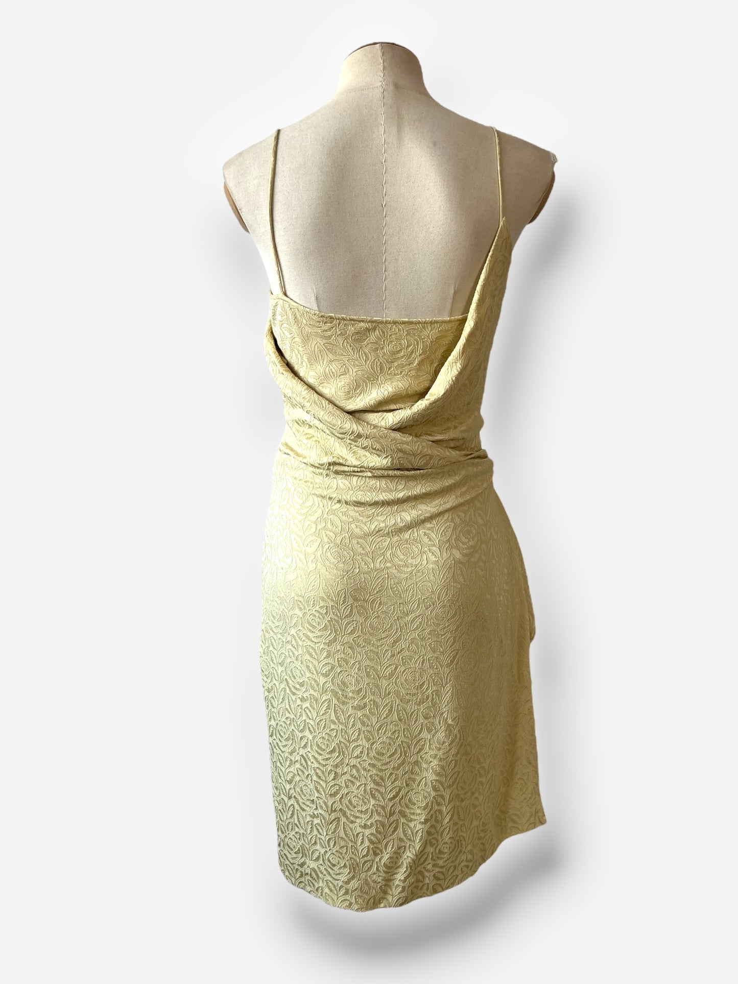 Christian Dior by John Galliano, Autumn/Winter 1998, Silk Brocade Rose Dress