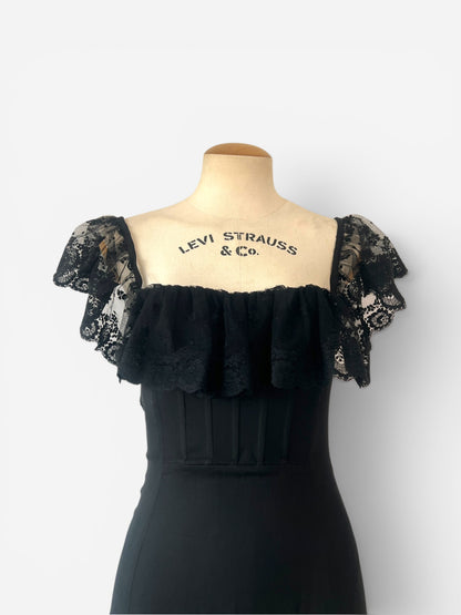 Valentino Lace Back Corset Evening Gown, circa Spring/Summer 2004