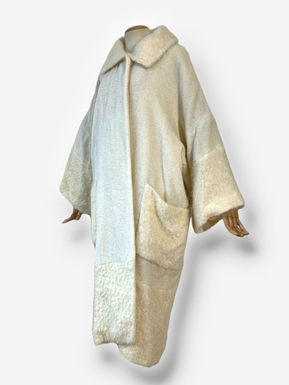 Dior by John Galliano 1999 Mohair and wool Fall Winter coat