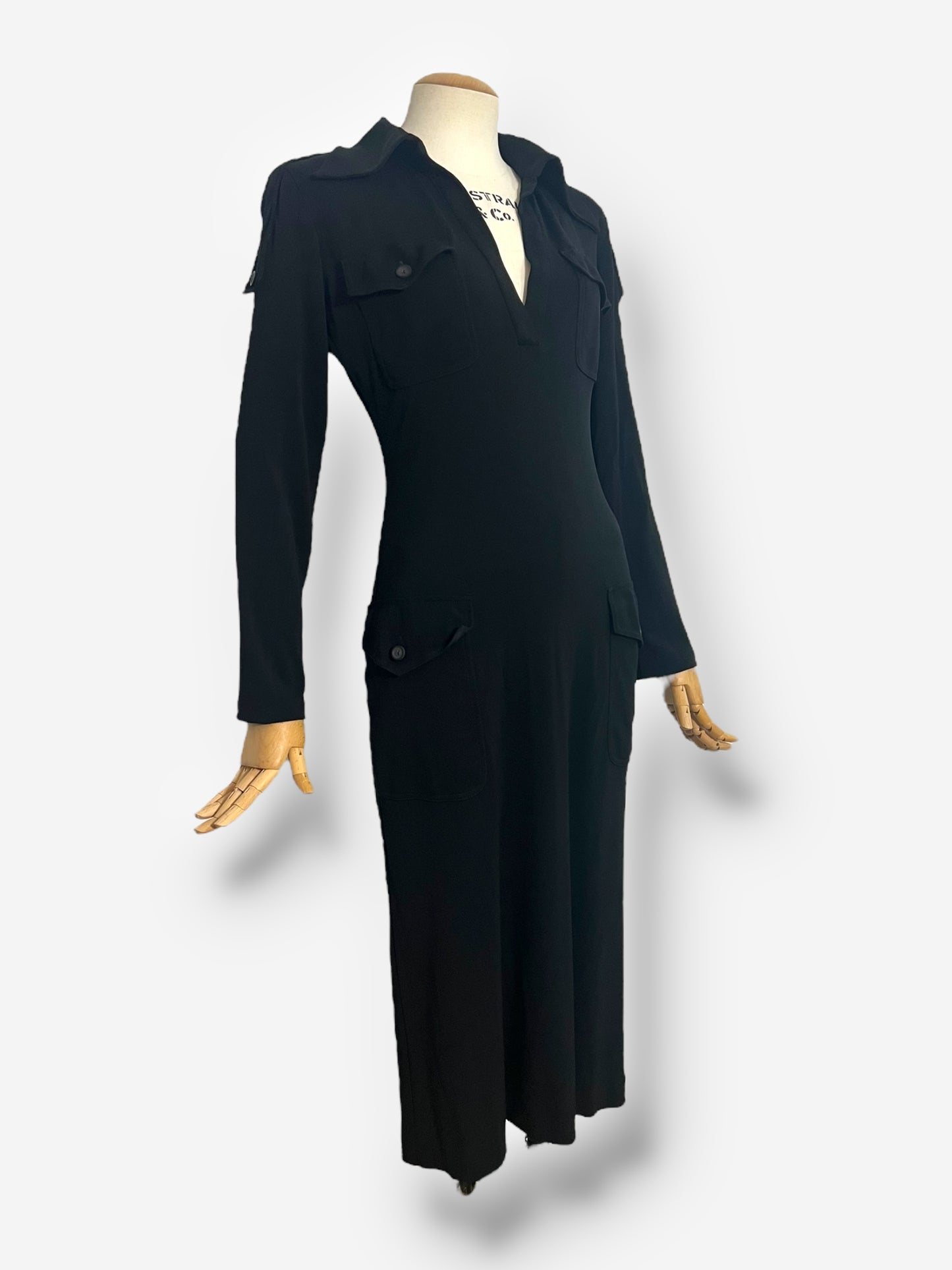 Gucci by Tom Ford 1996 Cargo Pocket Bodycon Gown