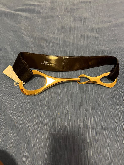 Gucci Tom Ford Belt, Ponyhair
