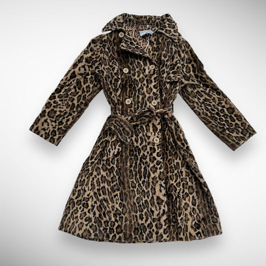 90s Dolce & Gabbana leopard coat