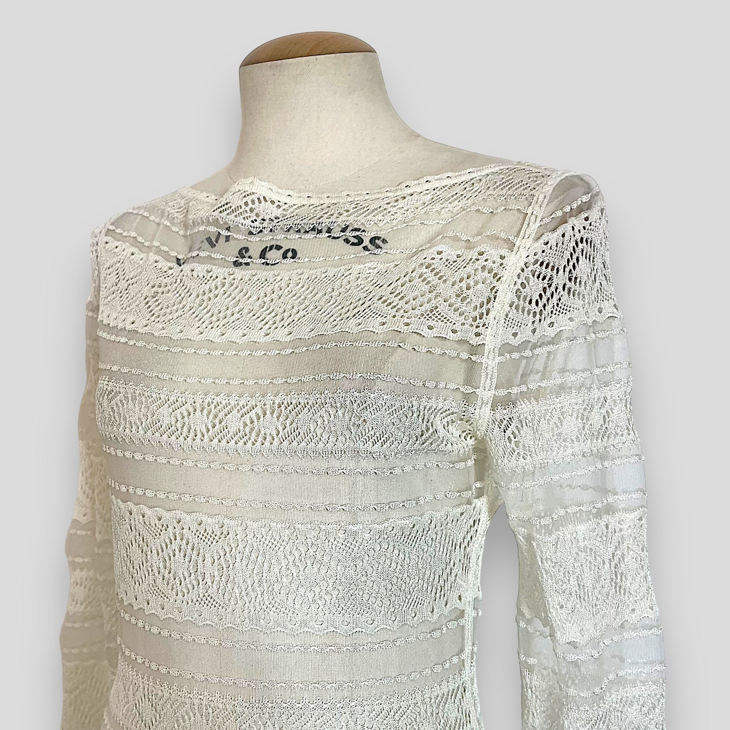 Dior 2000 S/S dress lace