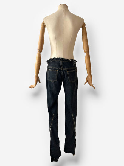 Dolce & Gabbana Spring/Summer 2003 Denim Zip-Up Pants