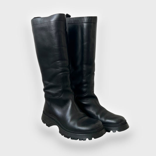 Prada, 2004 leather riding boots
