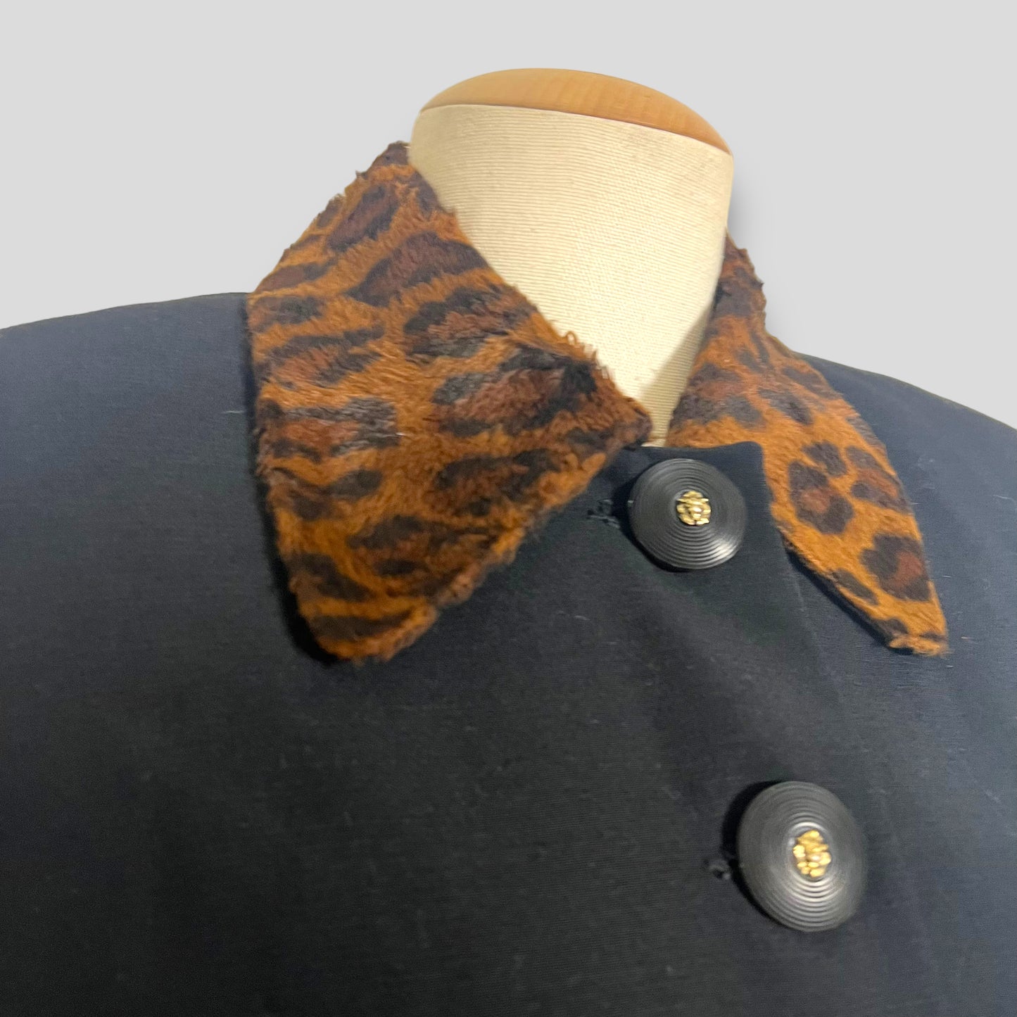 80’s Gianni Versace leopard blazer