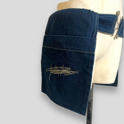 00’s Jean Paul Gaultier, denim hip bags