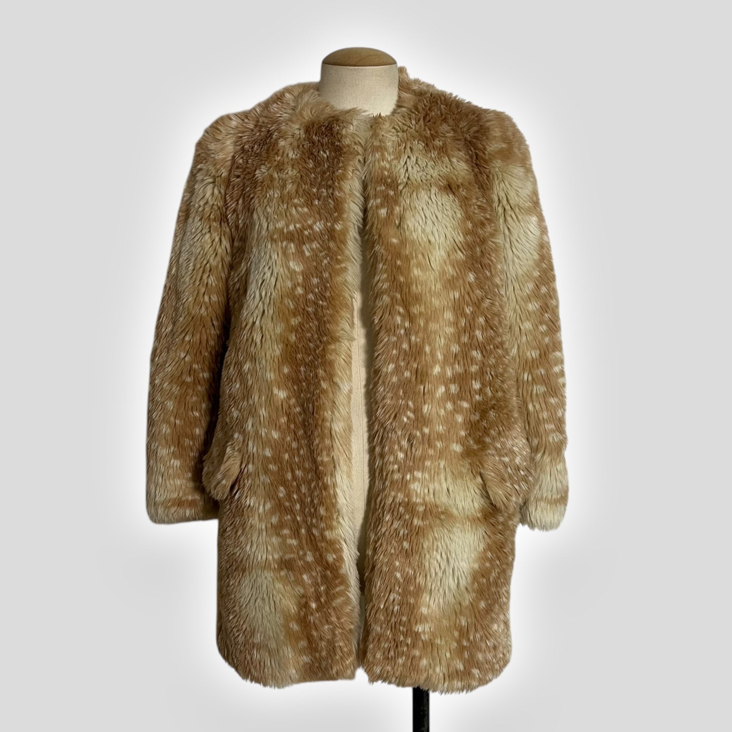 Miu Miu faux fur deer coat