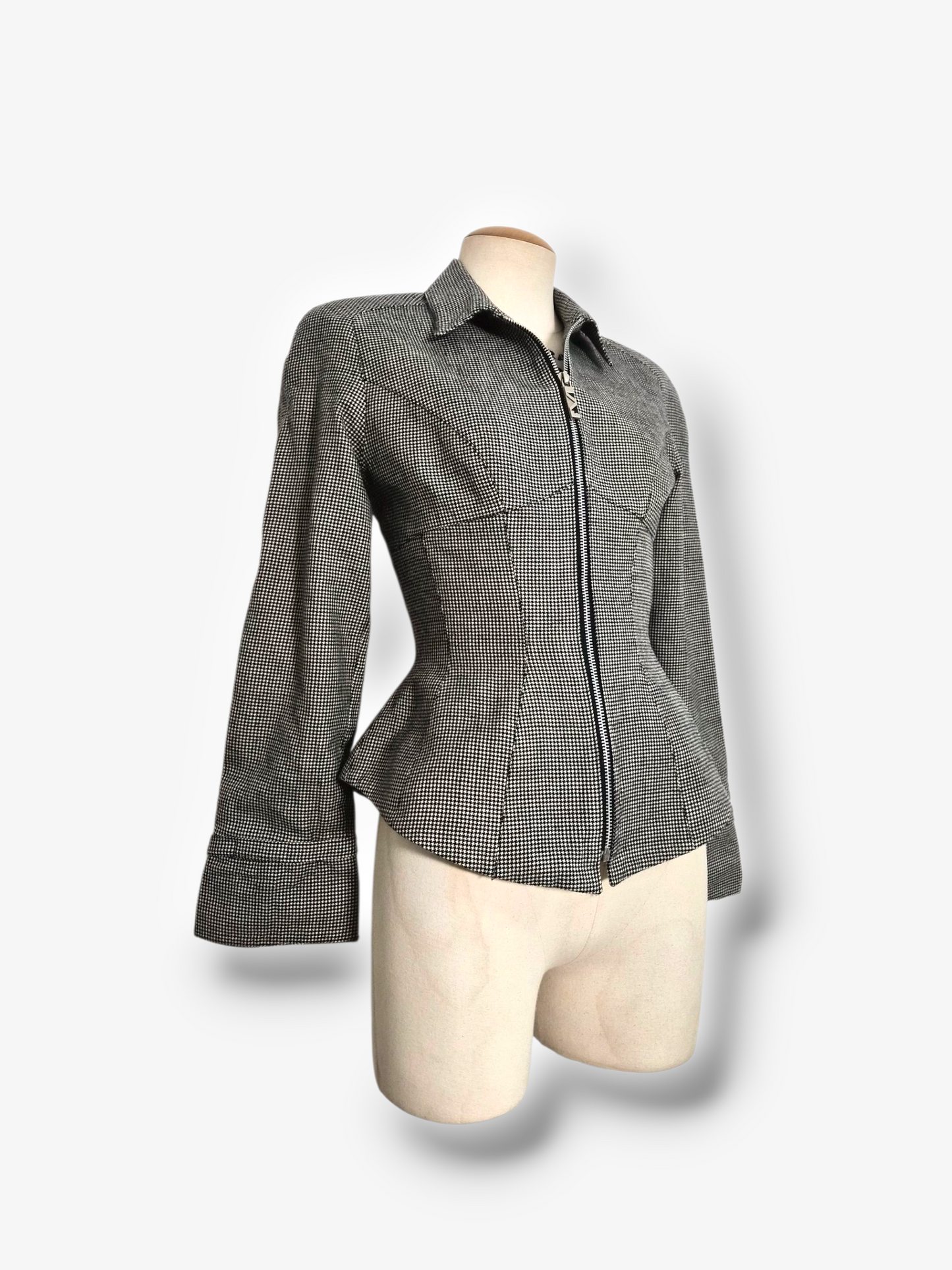 90s vintage Thierry Mugler corset blazer