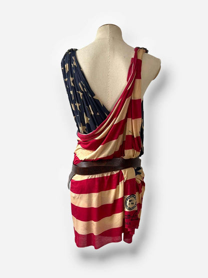 Dsquared² Flag Wrap Dress – Spring/Summer 2013