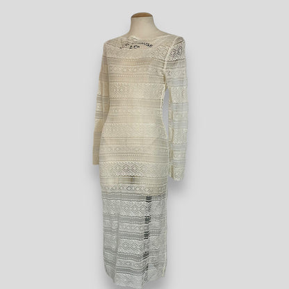 Dior 2000 S/S dress lace