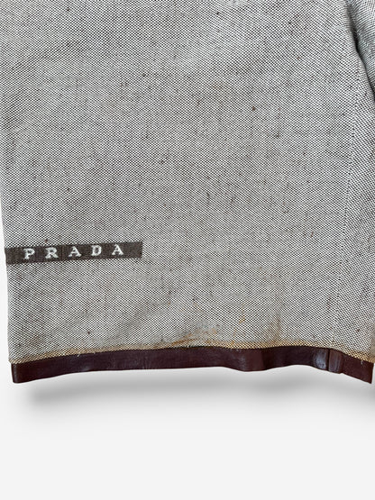 Prada S/S 1999 Runway Linen Shorts