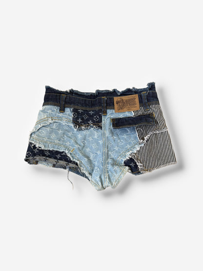 Louis Vuitton Patchwork Denim Shorts, 2007