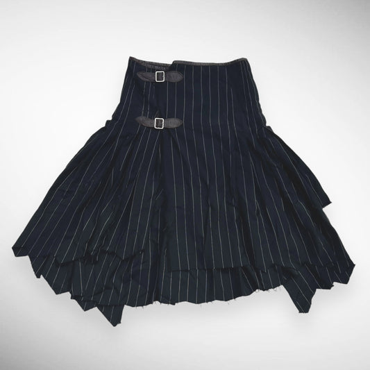 Jean Paul Gaultier pleated bondage skirt 2002