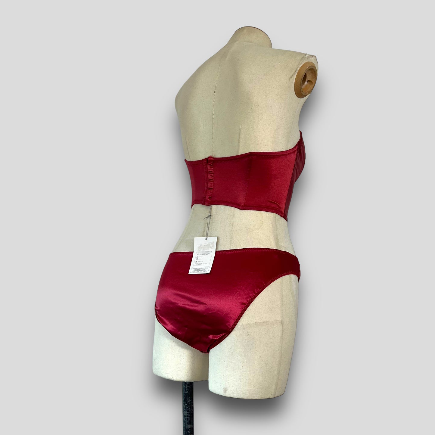 Dior vintage bow corset with bottoms