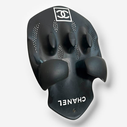 Chanel, rubber CC logo swim paddles, 1990s